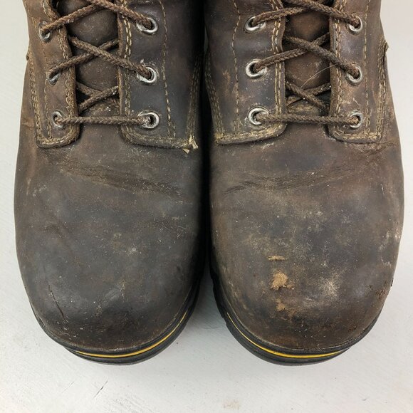 Carolina Men\'s Rugged Brown Leather Boots main image 4